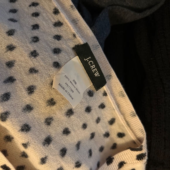 J.Crew Polka Dot Sweater - Picture 3 of 3